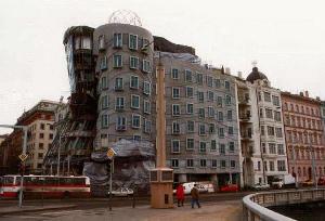 Ginger And Fred Building Dancing House Prague