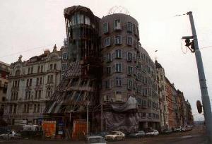 Ginger And Fred Building Dancing House Prague