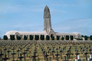 France Guerre 14-18 carte postale cimetière de Fleury (Verdun)