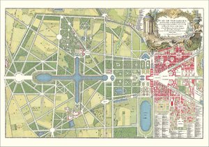 Versailles Map of the gardens & parc