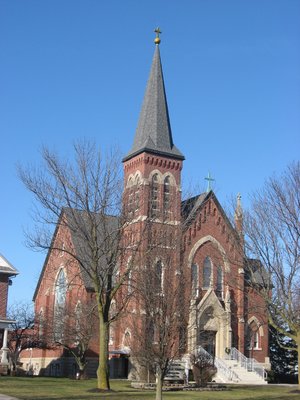 Saint Francis Catholic Church and Rectory, Cranberry Prairie