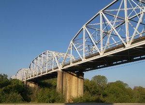 State Highway 71 Bridge at the Colorado River, La Grange