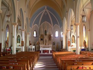 Immaculate Conception Catholic Church and Rectory, St. Helena