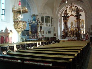 Pfarr-, Wallfahrts- und Klosterkirche, Neukirchen beim Heiligen Blut