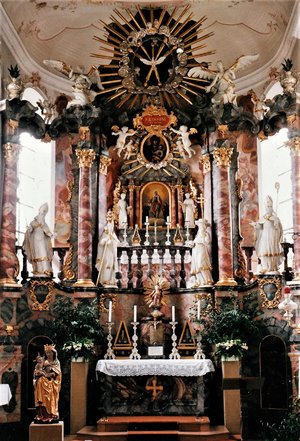 Saint Rasso catholic pilgrimage church, Bad Wörishofen